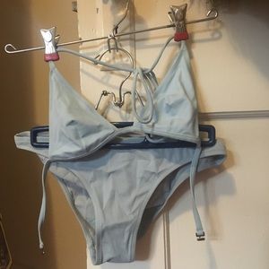 Dolce & Gabbana. Bikini Swimsuit. Size:2 Baby blue